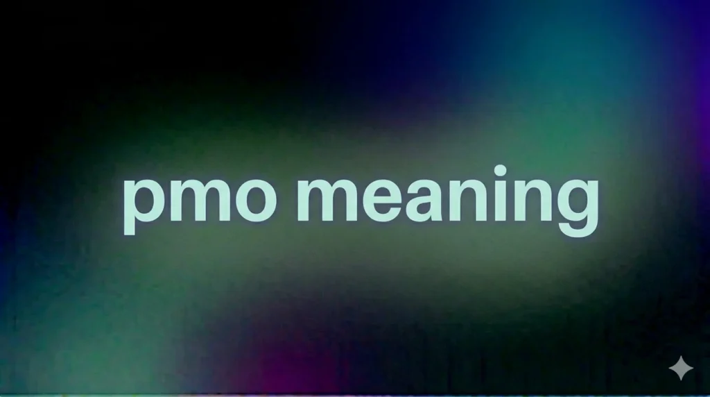 PMO Meaning Explained: The Complete Guide to Slang, Business & Internet Usage