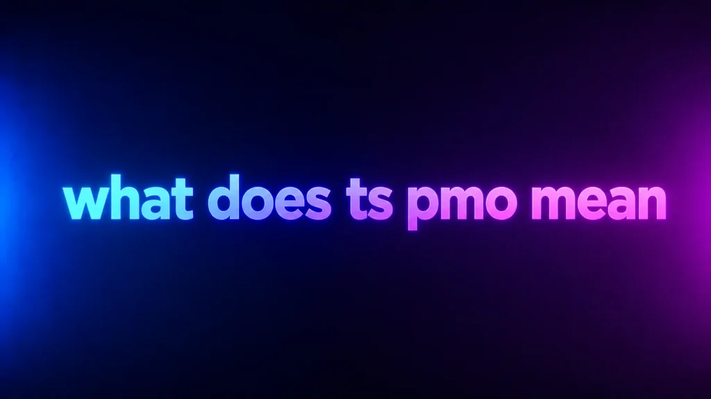 What Does TS PMO Mean? Understanding This Popular Texting and TikTok Slang