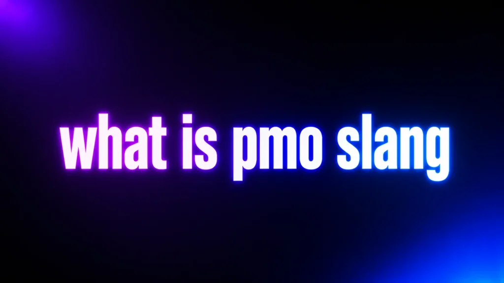 What Is PMO Slang? The Real Meaning Behind This Viral Text Abbreviation