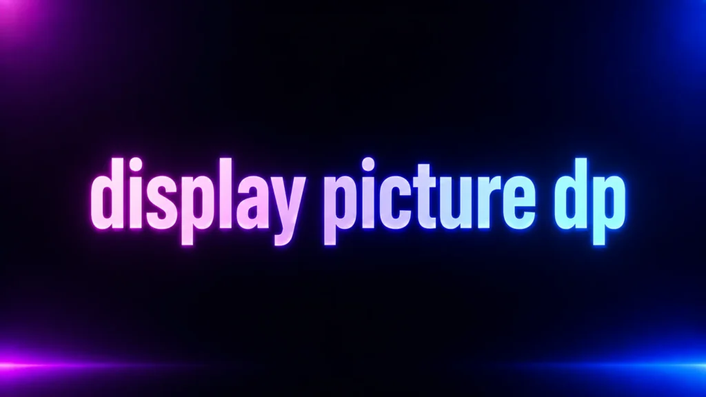Display Picture DP: What It Means, How It’s Used, and Why People Care About It