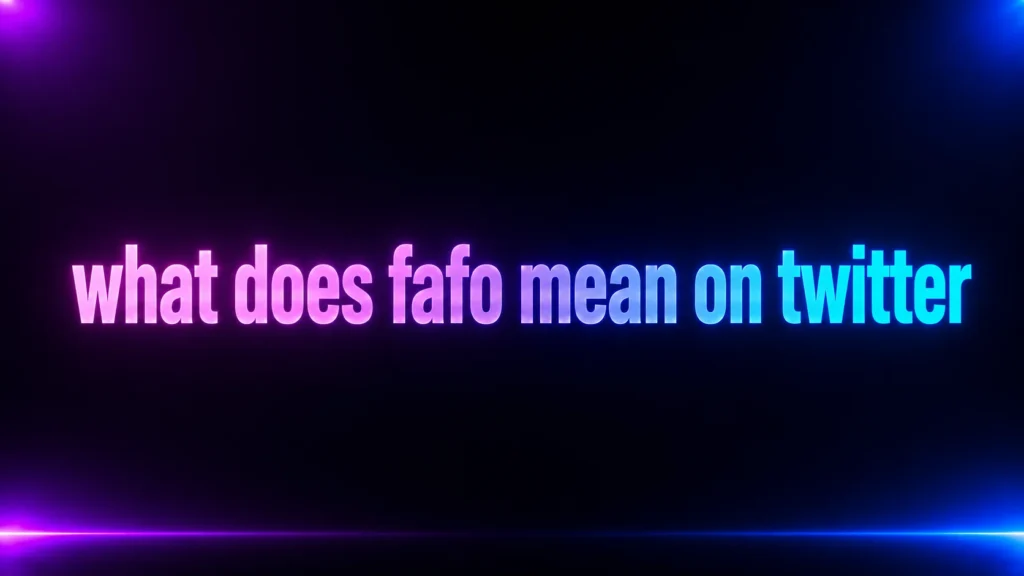 What Does FAFO Mean on Twitter? The Real Meaning Behind This Viral Slang